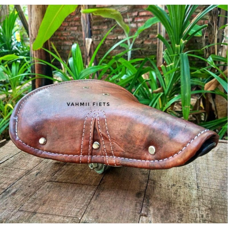 PROMO Sadel Terry kecil model parkit kulit empuk sepeda onthel