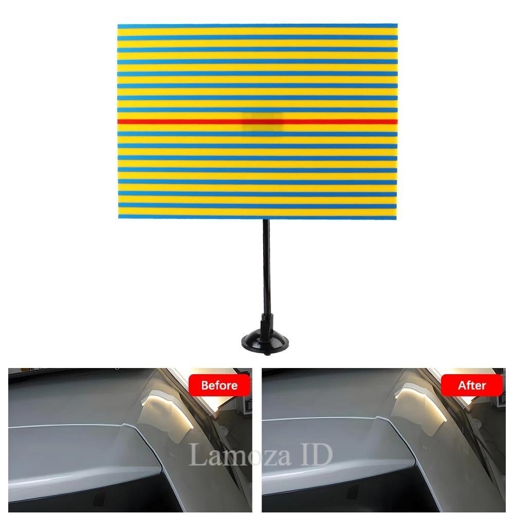 Papan Lampu LED Reflektor Line Board PDR Deteksi Penyok Bodi Mobil Panel Akrilik USB Cable Cangkir H