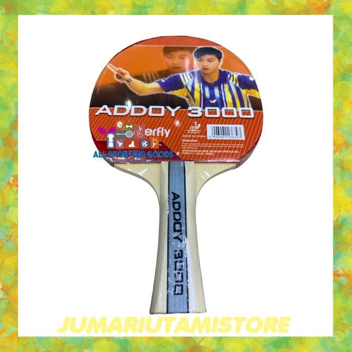 Bat Ping Pong Tenis Meja Butterfly Addoy 3000 Grade Ori Import