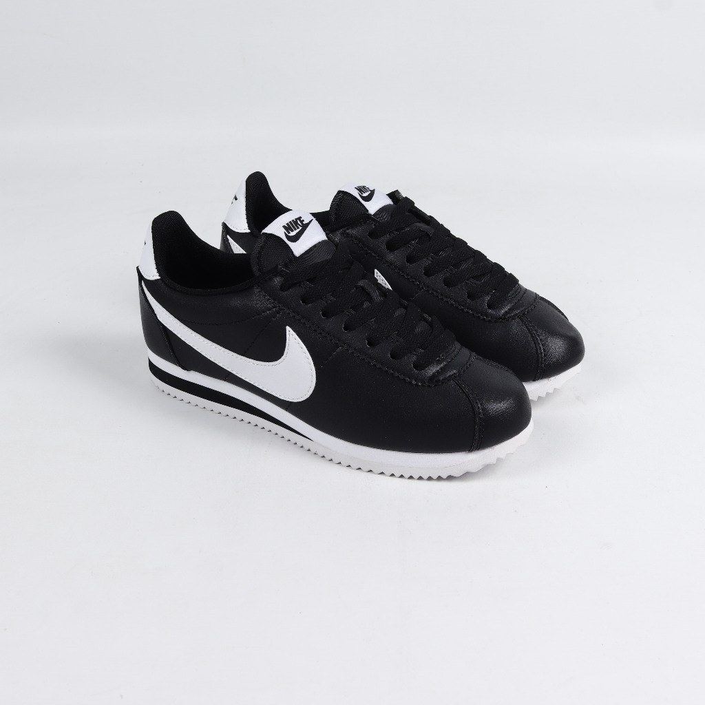 Nike Cortez Classics Leather Black White Original