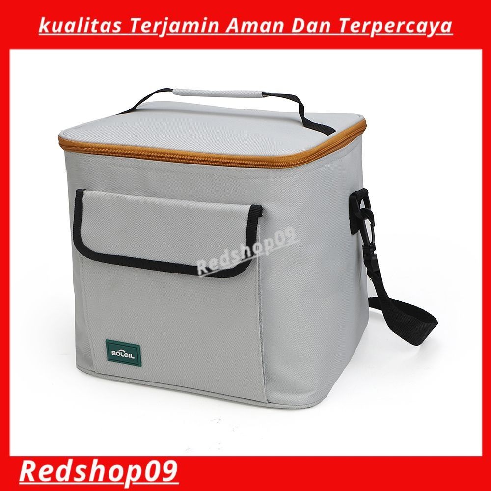 Soleil 12 Ltr Tas Pendingin - Abu-abu/Tas pendingin makanan atau minuman