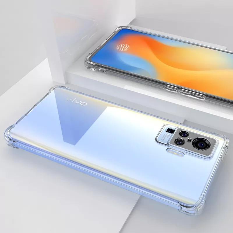 CASE VIVO X50 X50 PRO SOFTCASE ANTICRACK AIRBAG CASING TRANSPARANT ANTI SHOCK