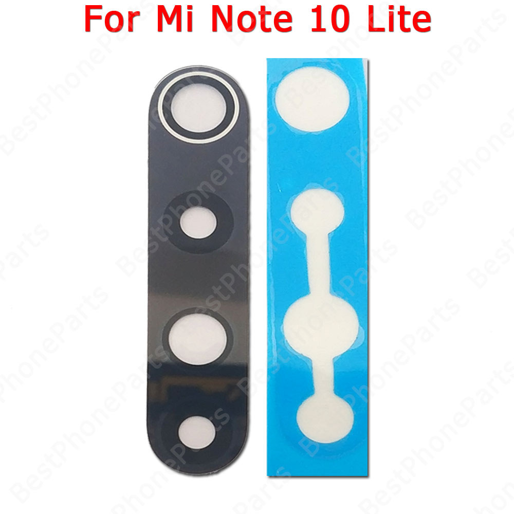 Back Camera Glass For Xiaomi Mi A1 A2 Lite A3 Play Note 10 Pro Lite Rear Back Camera Glass Lens with