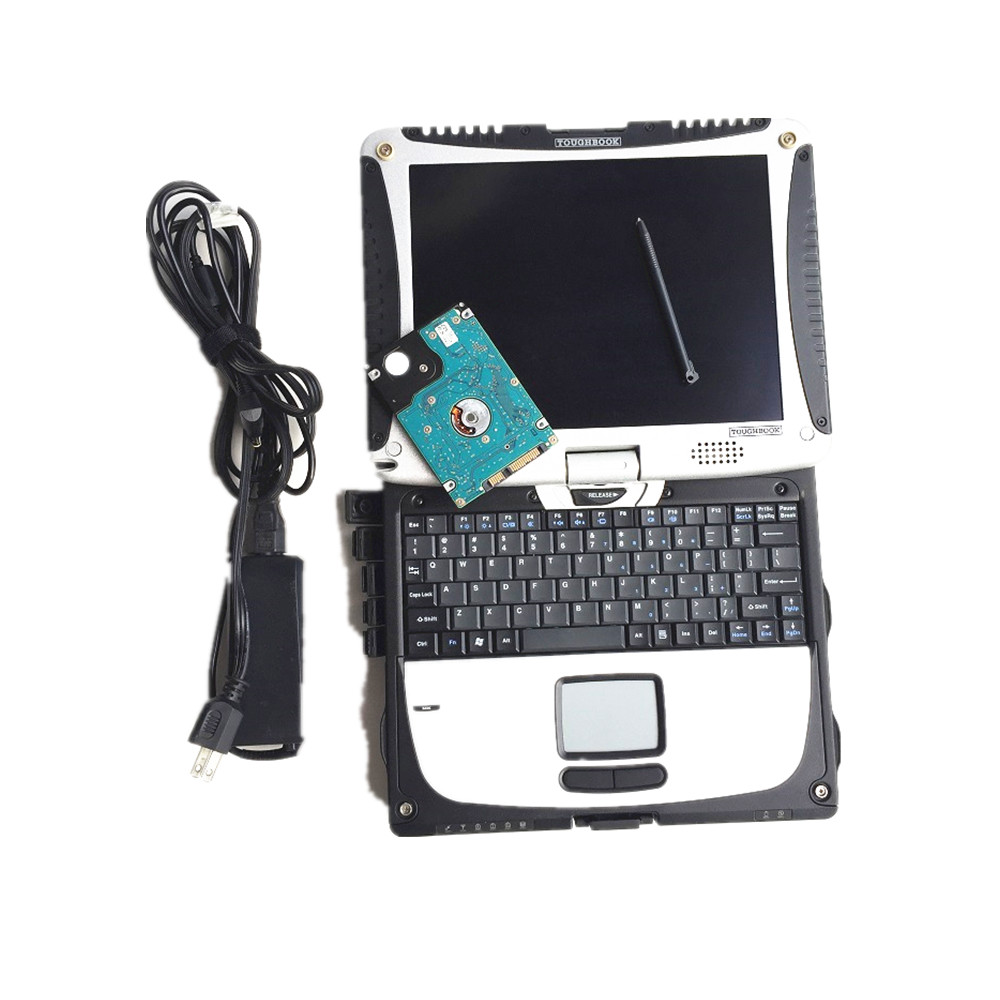 Auto Diagnostic Laptop CF-19 for Panasonic CF19 Toughbook Used Diagnose Computer i5CPU8G RAM with HD