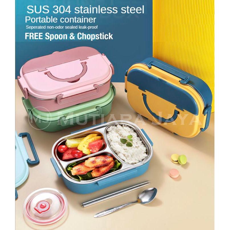 Lunch box kotak makan stainless steel - Lunch Box