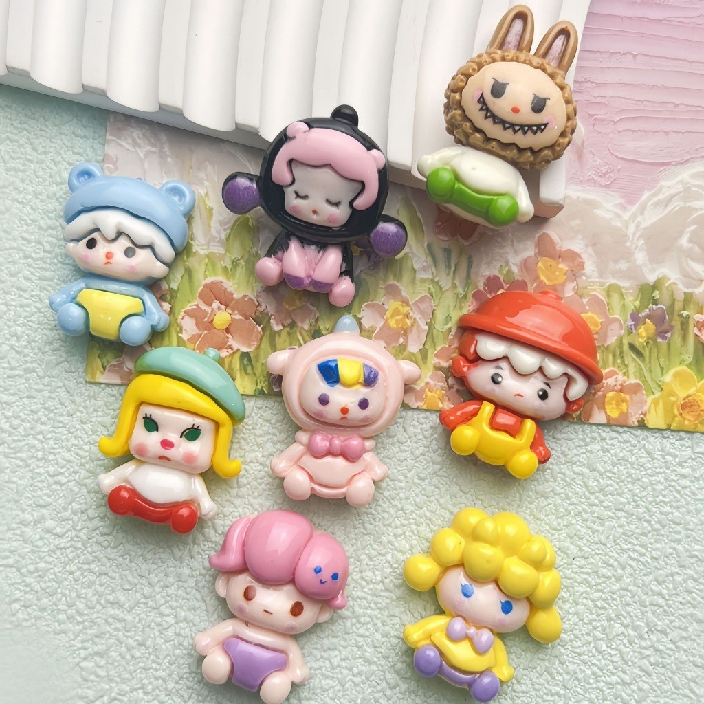 Pin Charm Aksesoris Hiasan Sandal Baim Pin Kancing Sendal Kodok Bahan Pvc