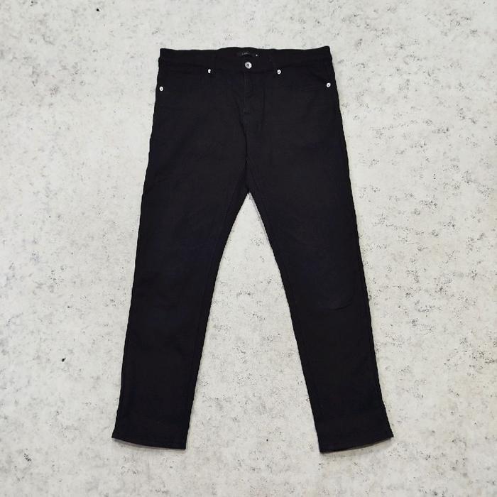 celana chinos ROSHELL Hitam celana panjang pria formal kerja bahan Stretch casual hangat murah bagus