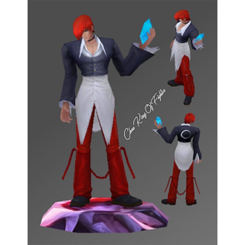DIY Papercraft Mobile Legend Chou Iori Yagami King of Fighter