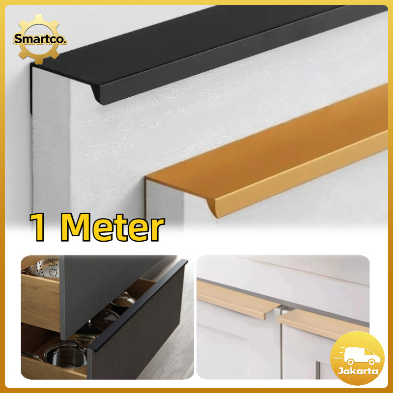 100cm Handle Lemari Panjang Tarikan Lemari Dapur Modern Handle Furniture Kitchen Set Cabinet Interio