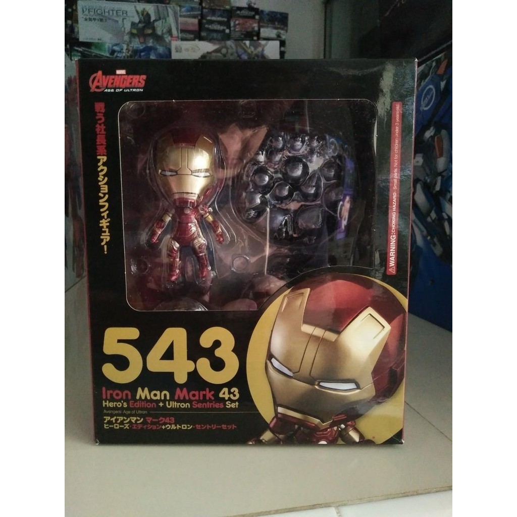 Nendoroid Nendo Ironman 543 Iron Man Mark 43 Hero Edition Avenger Of Ultron NEW KWS