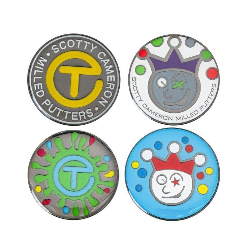 # Cepat kirim #* Cepat Kirim *Ball Marker Golf Jenis Klip Topi MNK-KS02_#POD Barang Spot#