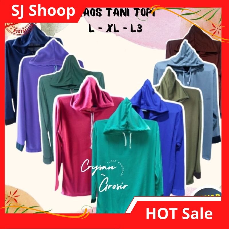 KAOS SAWAH / KAOS TANI / KAOS PROYEK / KAOS TUKANG / KAOS PETANI / Baju Atasan Kaos Kerja Lapangan H