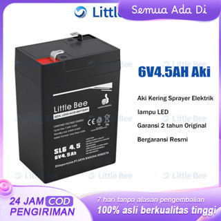 6 volt 4.5 Amper Battery motor mainan anak mobil mobilan Aki Sepeda Listrik Battery 6v 7ah motor cas