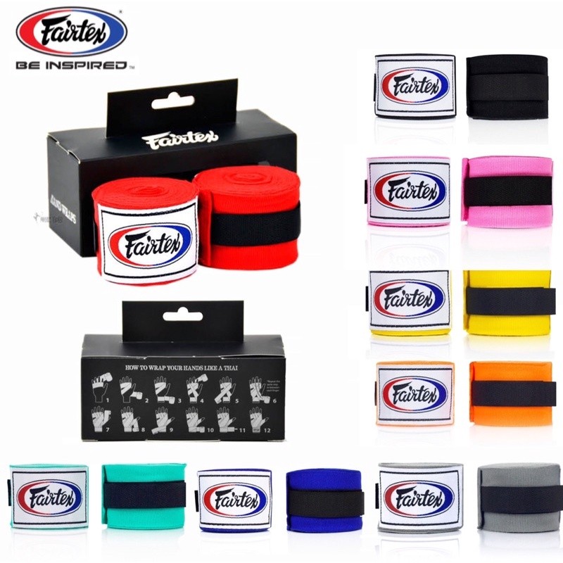 TW - Handwrap fairtex /hand wrap fairtex cotton/handwrap boxing handwrap tinju handwrap