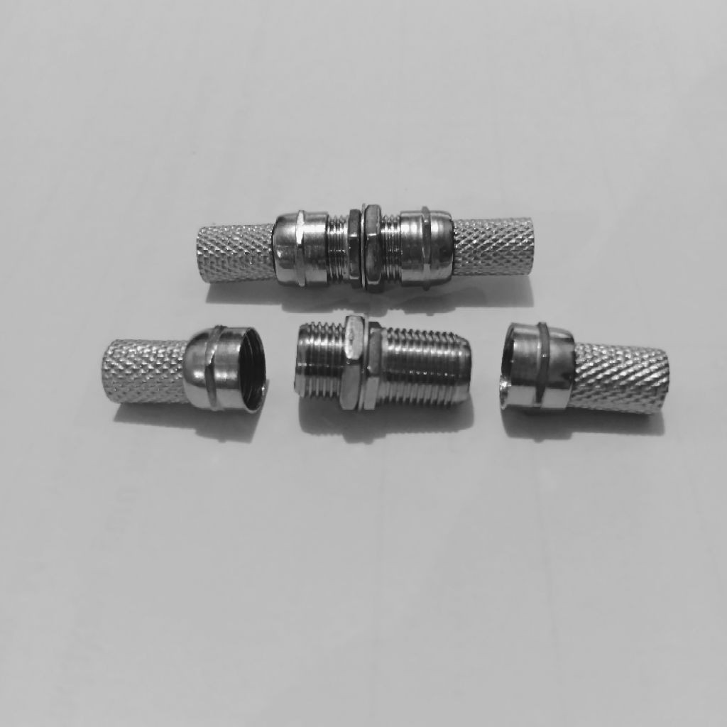 TERLARISS KONEKTOR SAMBUNGAN KABEL ANTENA / JACK SAMBUNG KABEL ANTENA