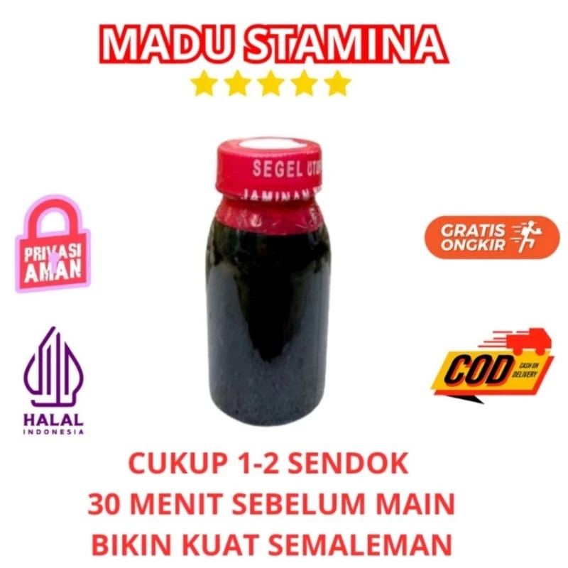 Madu cap kuda Super Kuat 10X (HITAM) 100%Original kemasan polos TONIK POLOS | 37