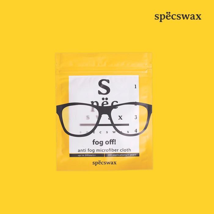 s b Fog Off - Anti Fog Microfiber Clothl