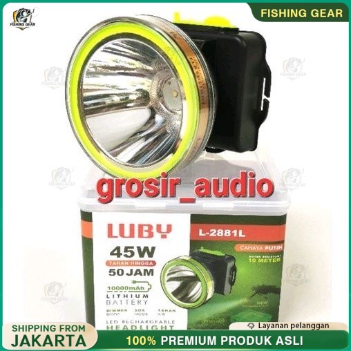 SENTER KEPALA LUBY L2881L 45W ,SENTER KEPALA LUBY L2881K ,SENTER HEAD LUBY 2881 ,LUBY 2881 ORIGINAL