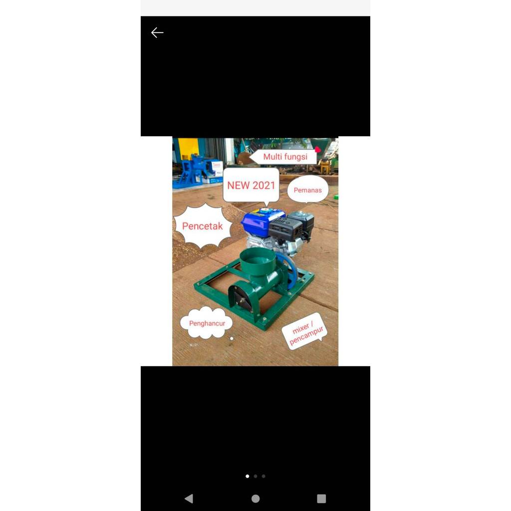 mesin cetak pelet apung