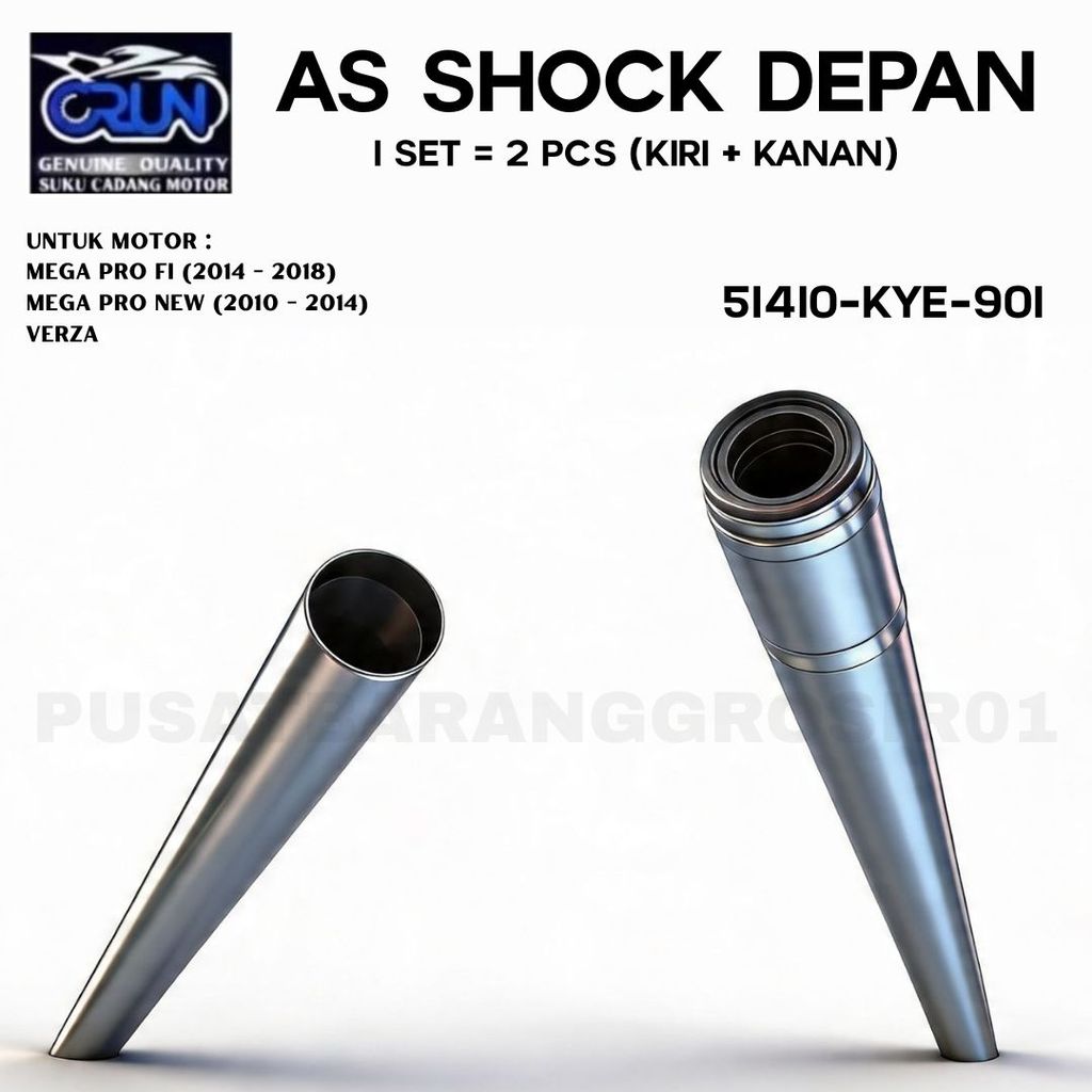 CRUN AS SHOCK DEPAN HONDA VERZA MEGAPRO NEW MEGA PRO FI