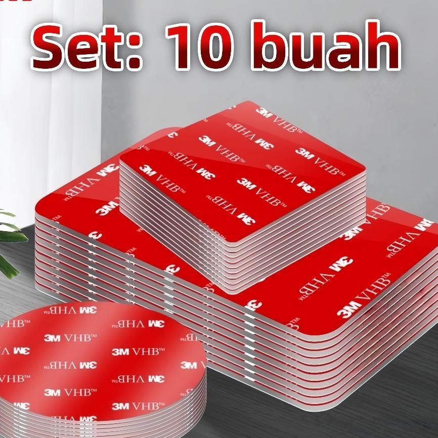 3M Vhb Perekat Dua Sisi Original Resmi Busa Pe Bening Magic Nano Tape Super Kuat Untuk Pemegang Kame