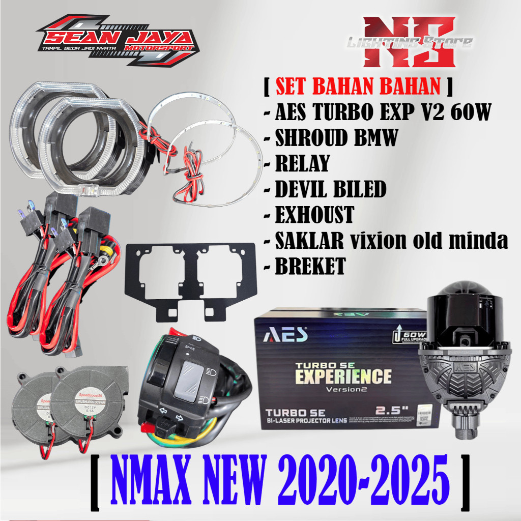 BILED PROJECTOR NMAX NEW BILED AES EXPERIENCE BILASER ALL WEATHER