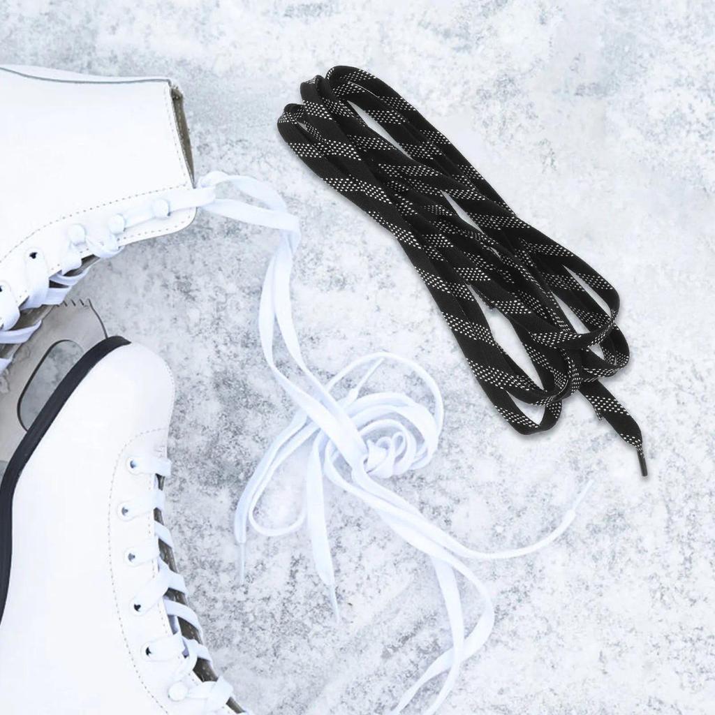 1Pair Ice Skates Laces High Toughness Skates Shoelaces Polyester Skating Shoe Strings Sports Shoe Ac