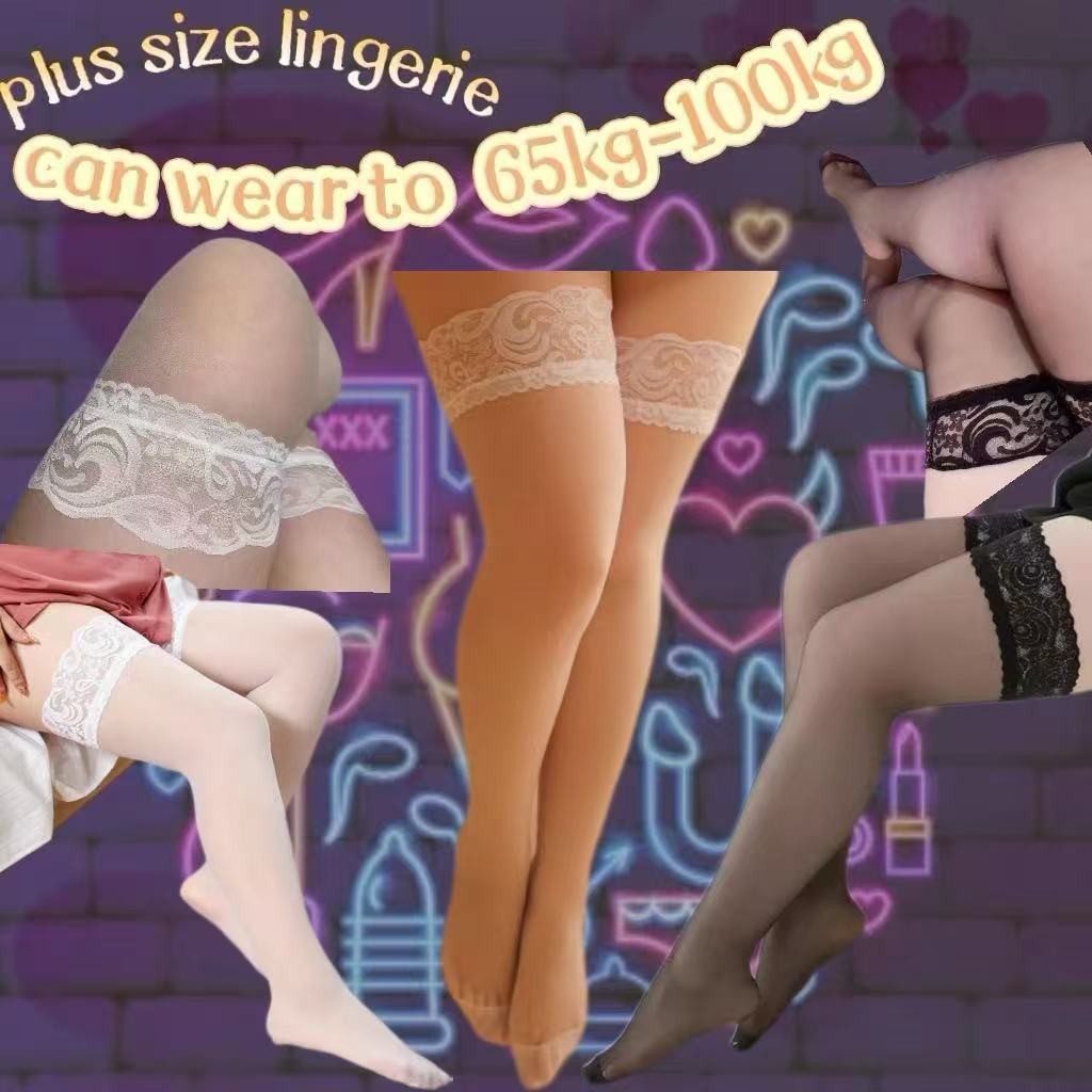 stoking jaring big size stoking wanita big size stoking jumbo Bigsize Stocking Ukuran Panjang Bahan 
