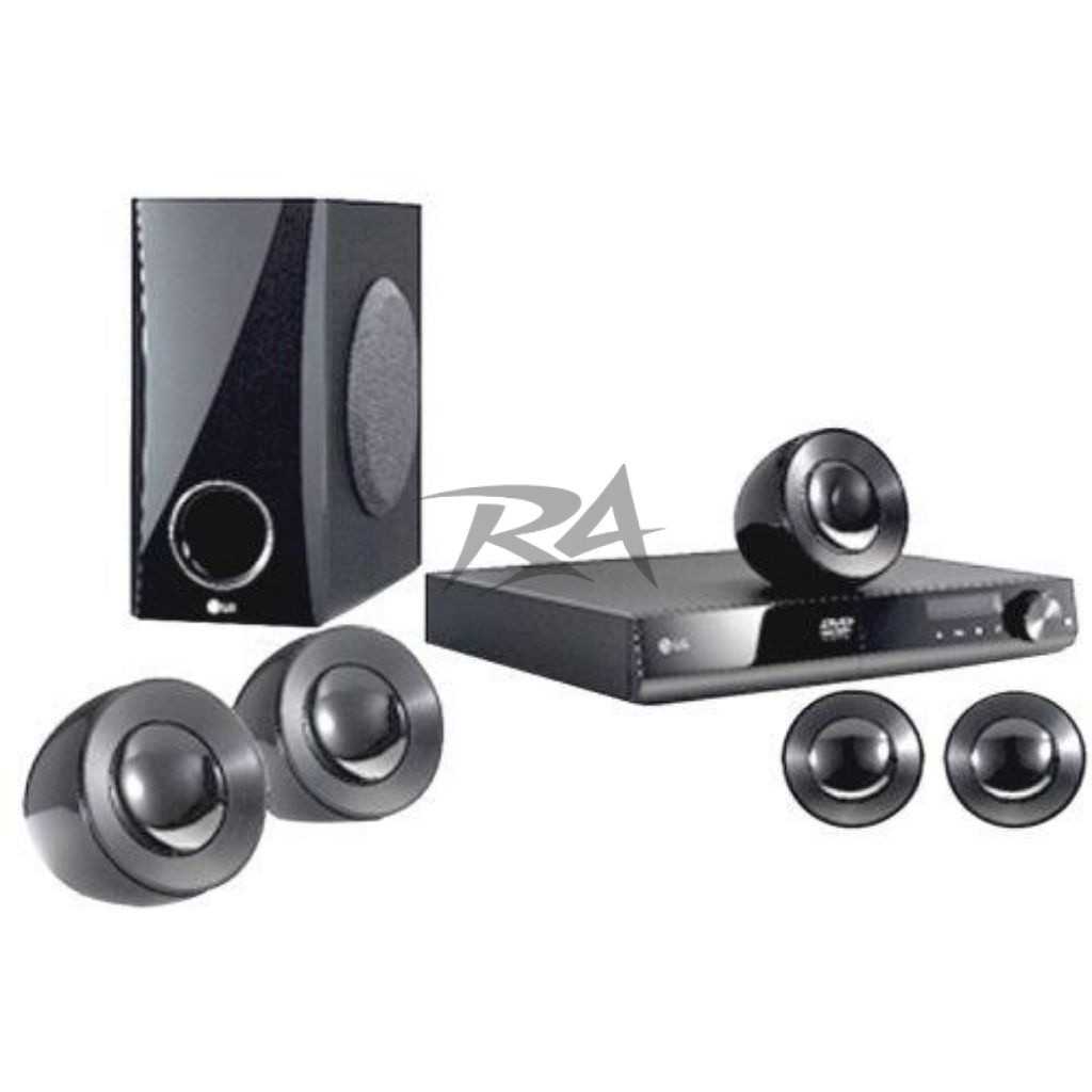 III HOME THEATER LG DH 4220 DH4220 4220S DH4220S SPEAKER SUBWOOFER 5.1 CHANNEL DVD CD PLAYER MOVIE C