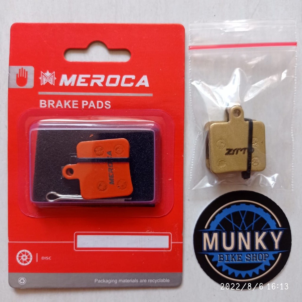 Foto Meroca Brakepad kampas pad pengganti Shimano L03A K03S K02S untuk Roadbike RB 105 ULTEGRA Tiagra GRX Disc Brake