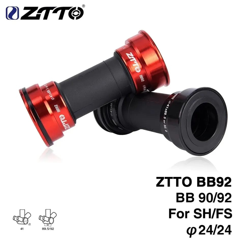 Foto Ztto M92 BB Pressfit Bottom Bracket Sealed Bearing 92 41mm BB92 BB90 BB86 HT2 Alloy