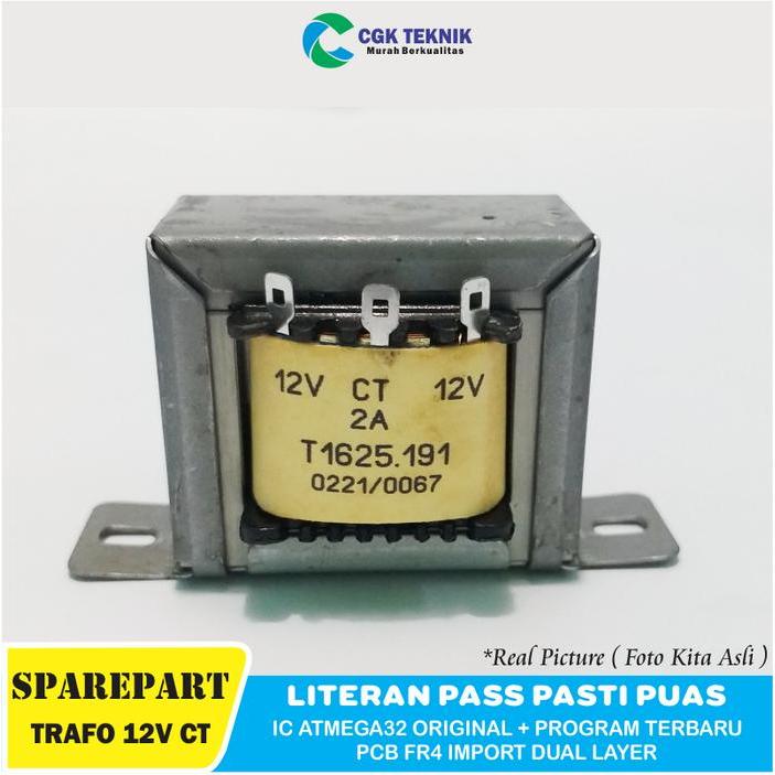 Cgk Teknik - Trafo Ct 2A 12V Trafo Pertamini Pom Mini Murah Berkualitas - TRAFO CT 2A 12V