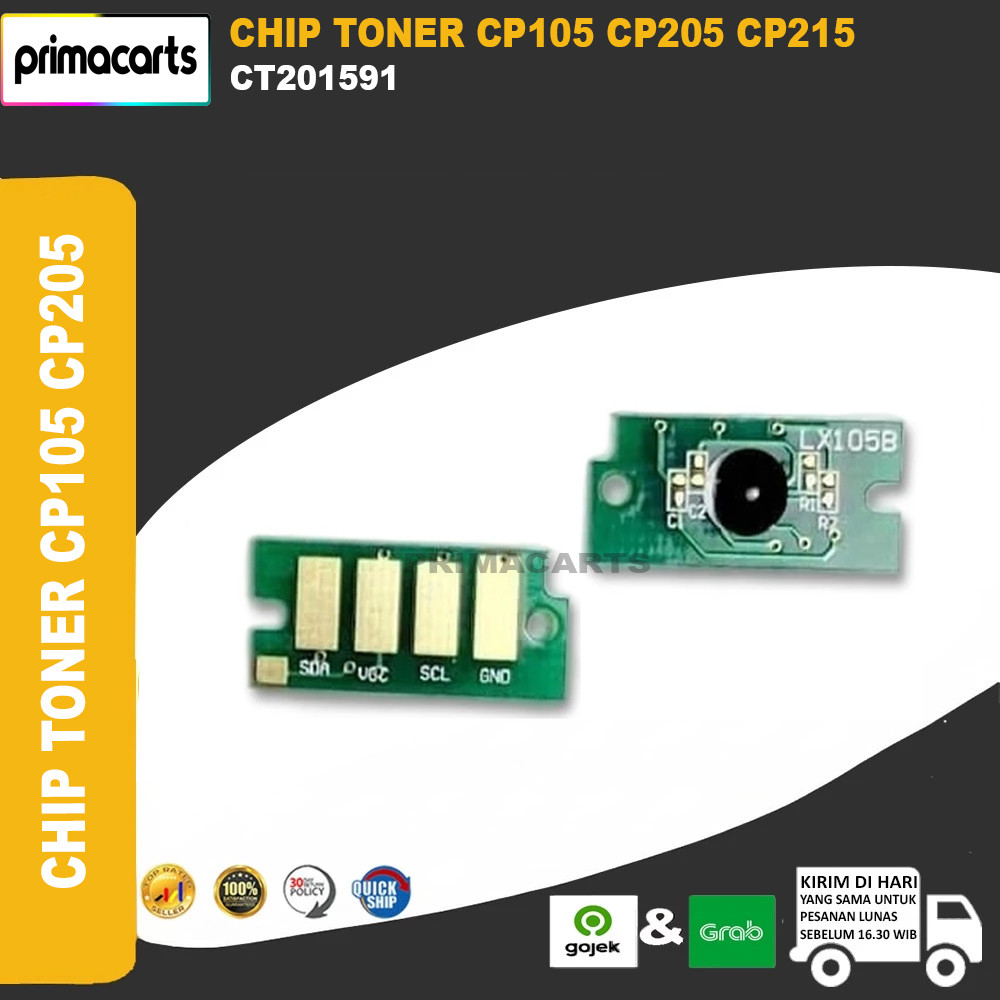 Chip Toner CT201591 - Xerox DocuPrint CP105 CP205 CP215 CM205 CM215