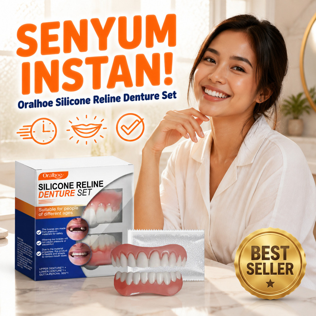 Kirim dalam 24 jam/ Gigi Tiruan /  Gigi/ Snap On Smile/ Gigi Palsu/ Dental Crown/ Cover Gigi Tiruan/
