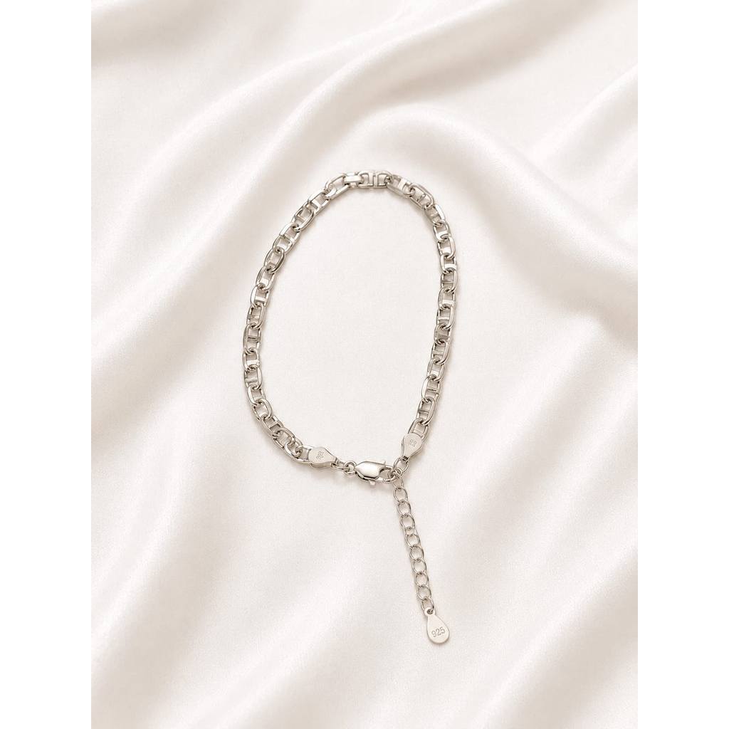 Gelang Perak S925 - Classic Mariner Silver