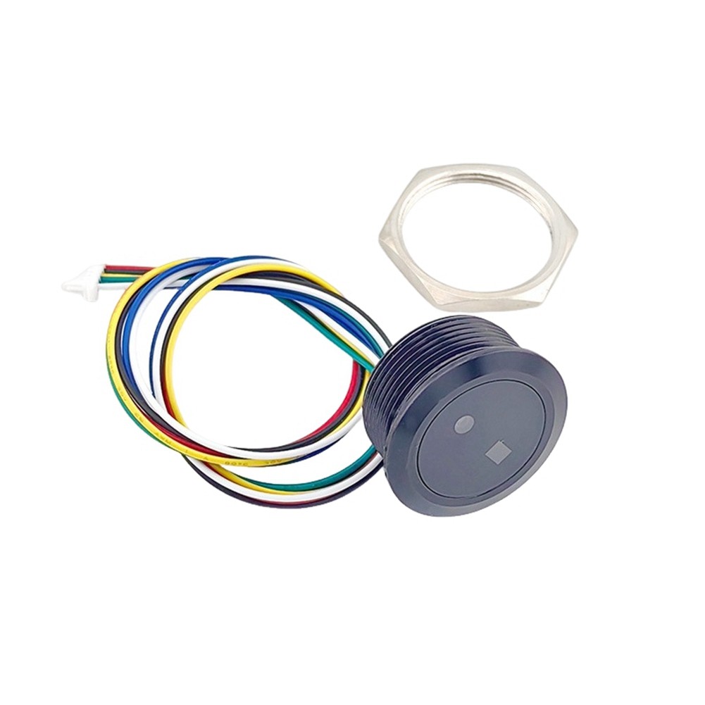 xin828 FP001 Metal Circular Face Recognition Module Supports Palm Vein Recognition for Face Recognit