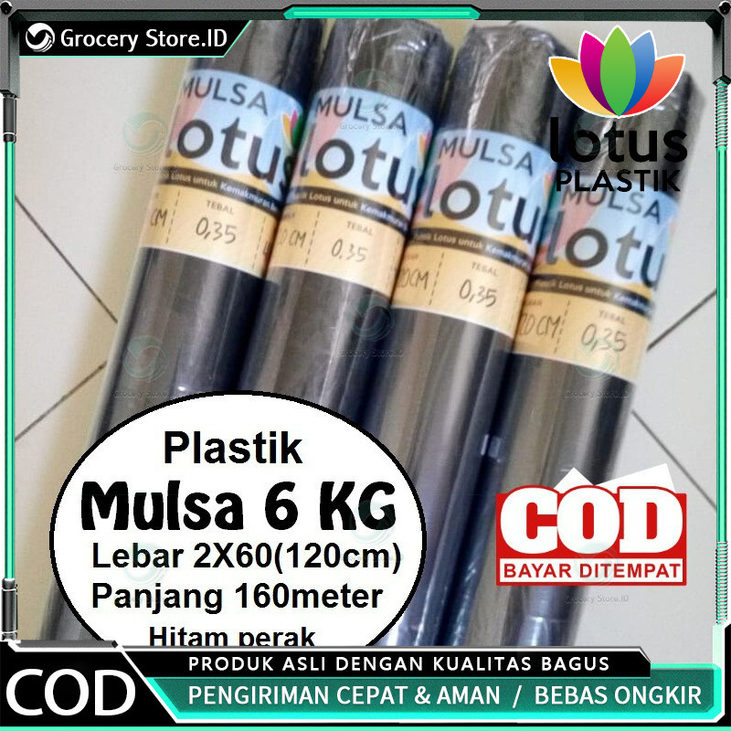 mulsa plastik mulsa pertanian 1 roll plastik hitam perak lebar 120 cm panjang 160 meter cabe tomat b