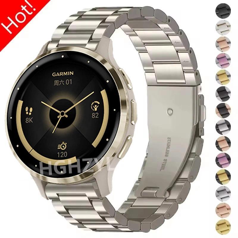 Stainless Steel Strap For Garmin Venu 3s 2s 2 Metal Wristband Bralet For Garmin Venu3 Venu3s Busines