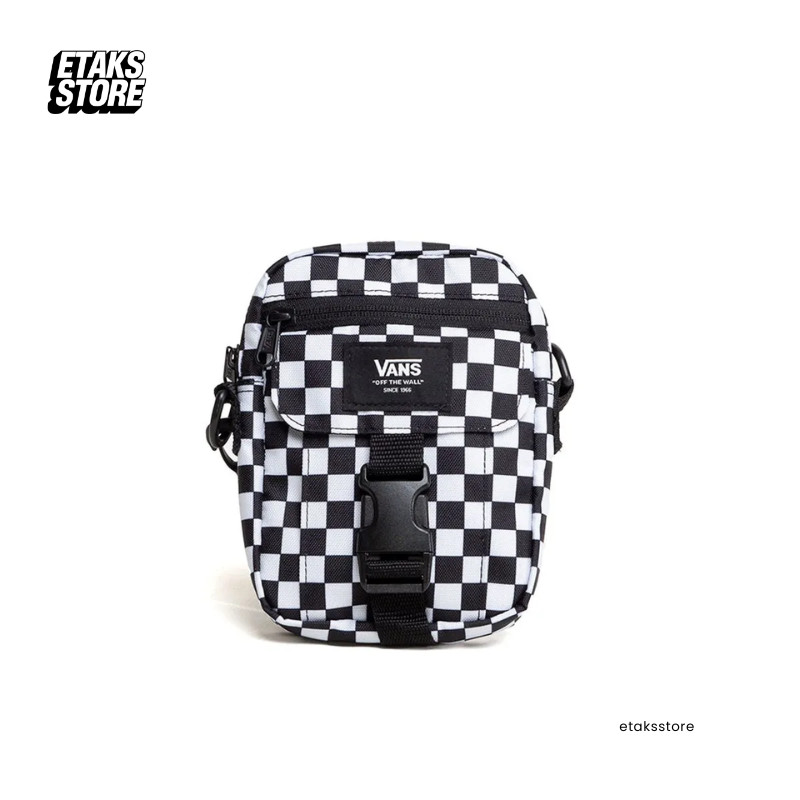Tas Vans Varsity Shoulder Bag Checkerboard | Selempang Bahu Pinggang | Kecil Kotak | Original