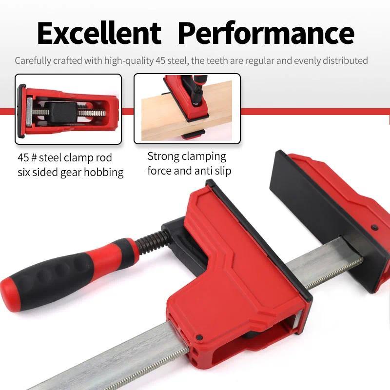 2-Pack DURATEC Heavy-duty Parallel Clamp 12" 18" 24" 36" 48" Woodworking Clamps Quick Fixture Clamp 