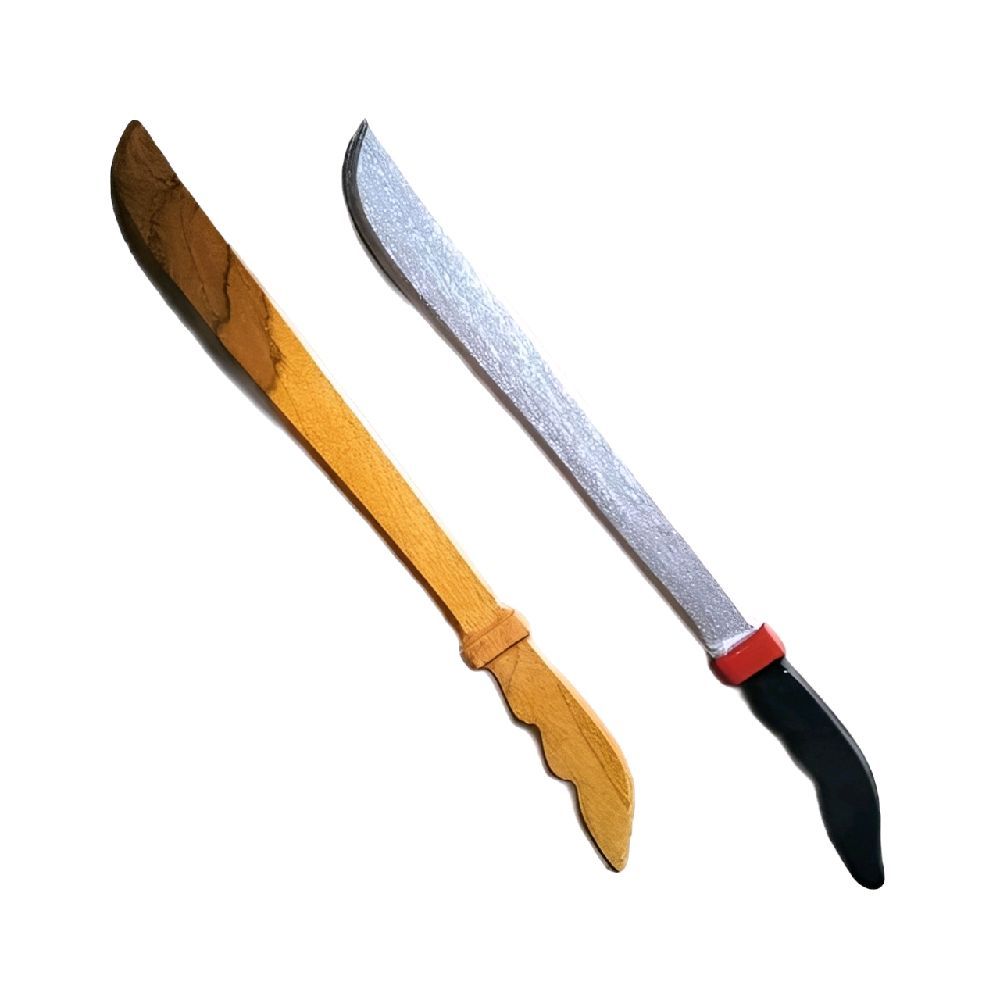 Kerajinan kayu DIY Glok Kayu Peraga Latihan Olahraga/Golok PencakSilat/Golk IPSI/Glok PSHT/Glok Pent