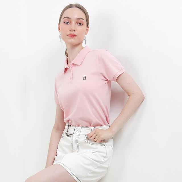 Hush Puppies Kaos Polo Wanita Ardyne Polo Pink