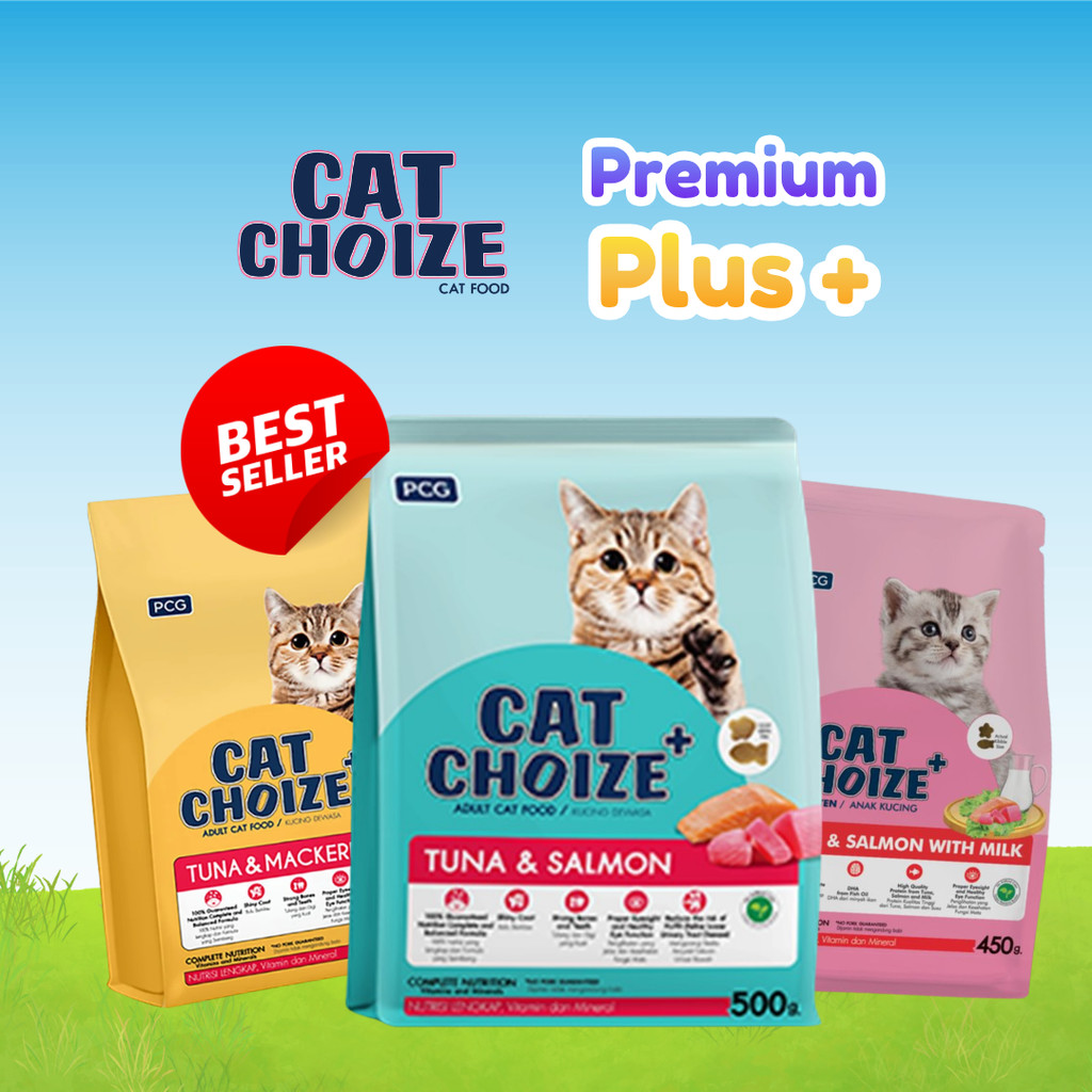 CAT CHOIZE+ DRY FOOD - CAT CHOIZE PLUS - CAT CHOIZE MURAH - CC PLUS MURAH