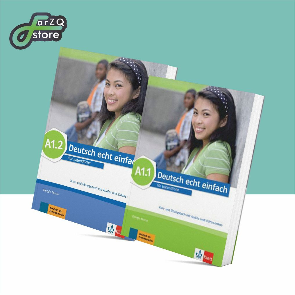 DEUTSCH ECHT EINFACH A1.1 & A1.2 | buku belajar bahasa jerman