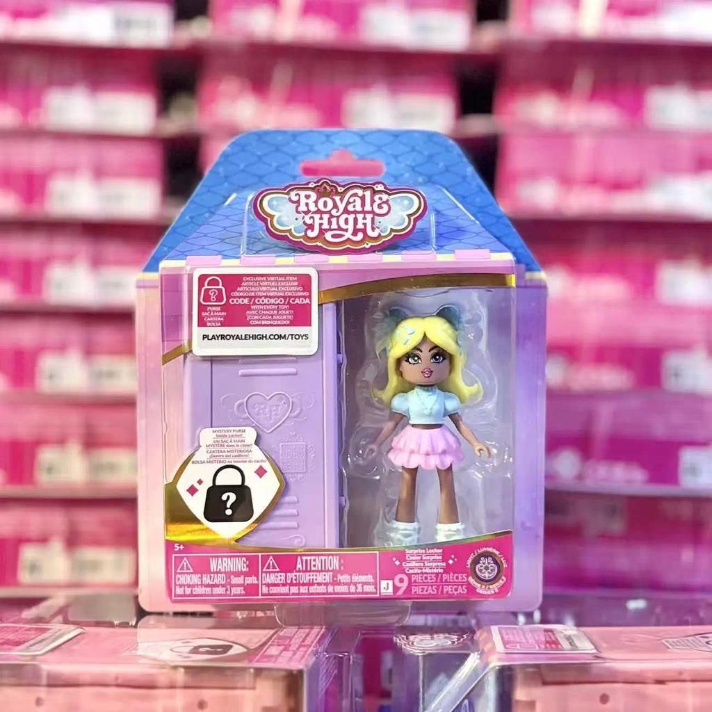 Spot Genuine Royale High Action Figure Fashion Game DLC Code Toy Set Gift Collection