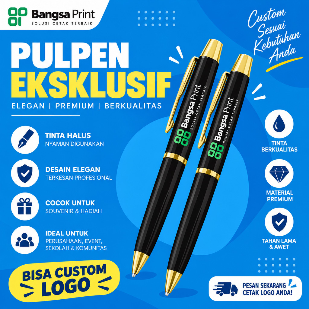 Pulpen Metal Custom Logo /pulpen metal Promosi |/Souvenir custom/ pulpen custom logo