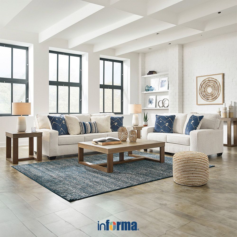 Informa Ashley Padova Sofa Fabric Sofa Ruang Tamu Sofa Minimalis Kursi Santai Kursi Ruang Tamu