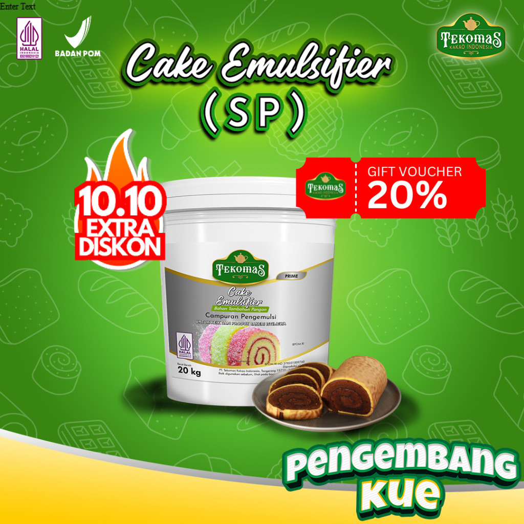 TEKOMAS - SP Prime 20 Kg Cake Emulsifier Bahan Pengembang Bahan Kue Premium