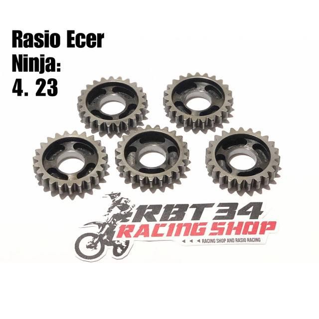 Ready Rasio ninja 4. 23T bergaransi RBT34 Original