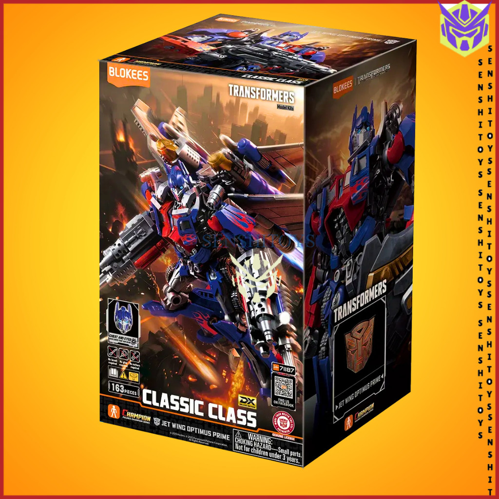BLOKEES Transformers DX Classic Class 21 | Jet Wing Optimus Prime